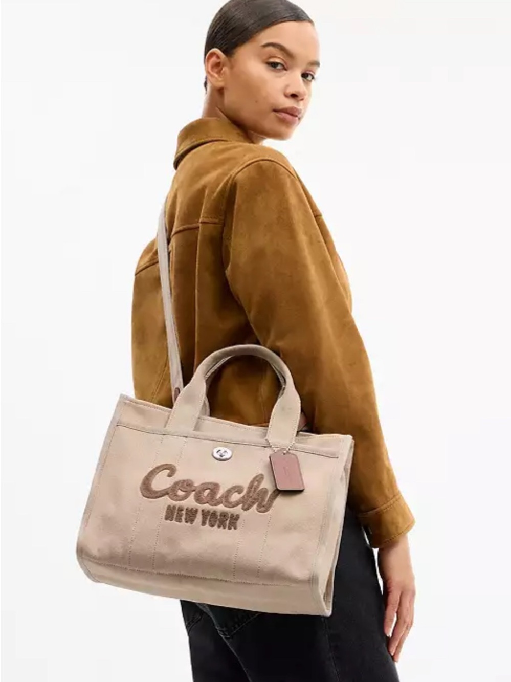 coach Cargo Tote Bag cp158 - Picture 8 of 9